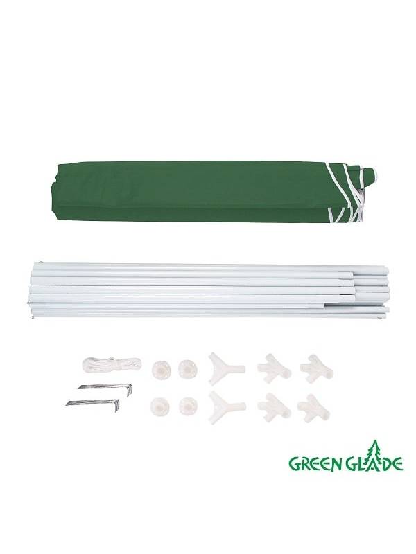 Тент (шатер) садовый Green Glade 1029 (полиэстер, 3х4х2,5)