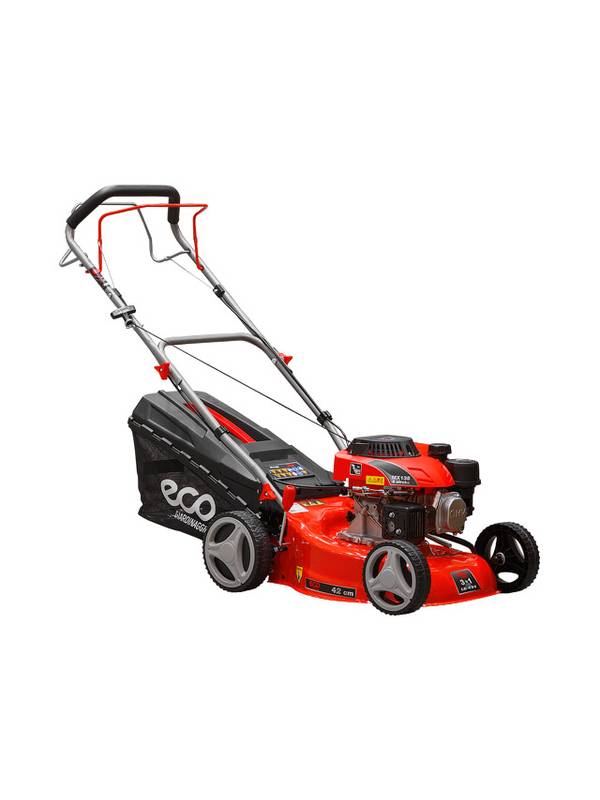 Газонокосилка бензиновая ECO LG-434(3.5 л.с., шир. 42 см, самоходная)