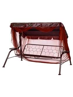 Тент с противомоскитной сеткой для садовых качелей Варна (1840х1020 мм)