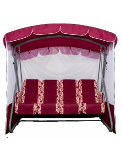 Качели садовые Оазис Премиум Плюс (бордо)