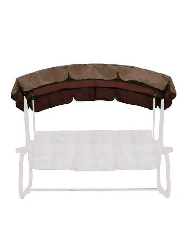 Тент для садовых качелей Палермо Премиум (оксфорд, 2430х1445 мм) 