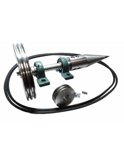 Комплект винтового дровокола №3 с конусом d 100 мм шкиф на вал d 19-32 мм