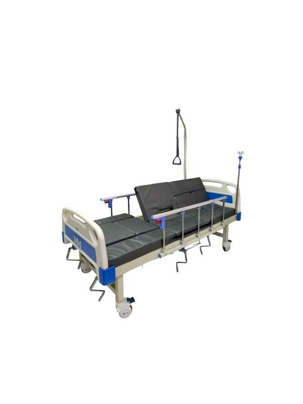 Кровать медицинская функциональная механическая c cанитарным оснащением Heiler BH113