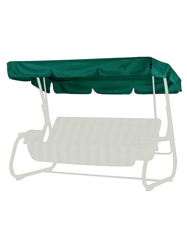 Тент (крыша) для садовых качелей Квартет (оксфорд, 2050Х1670 мм) 