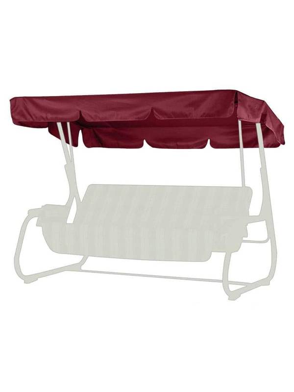 Тент (крыша) для садовых качелей Стандарт-2, Стандарт Nova, Варна (1840х1020 мм) (Копия)