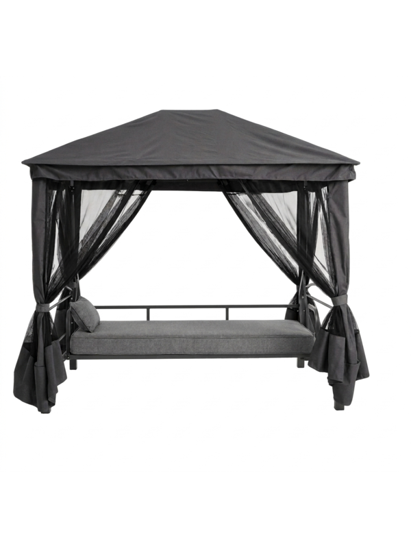 Тент Сиеста, Сиеста Премиум серый (Купол крыши без штор)